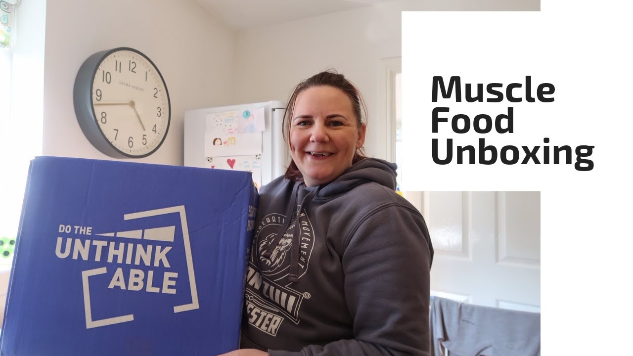 Muscle Food Unboxing and Iron Zuu Workout  Plus discount code