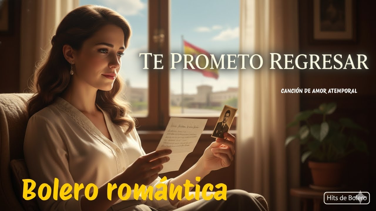 Te Prometo Regresar | Bolero romántico de despedida y regreso – Hits de Bolero