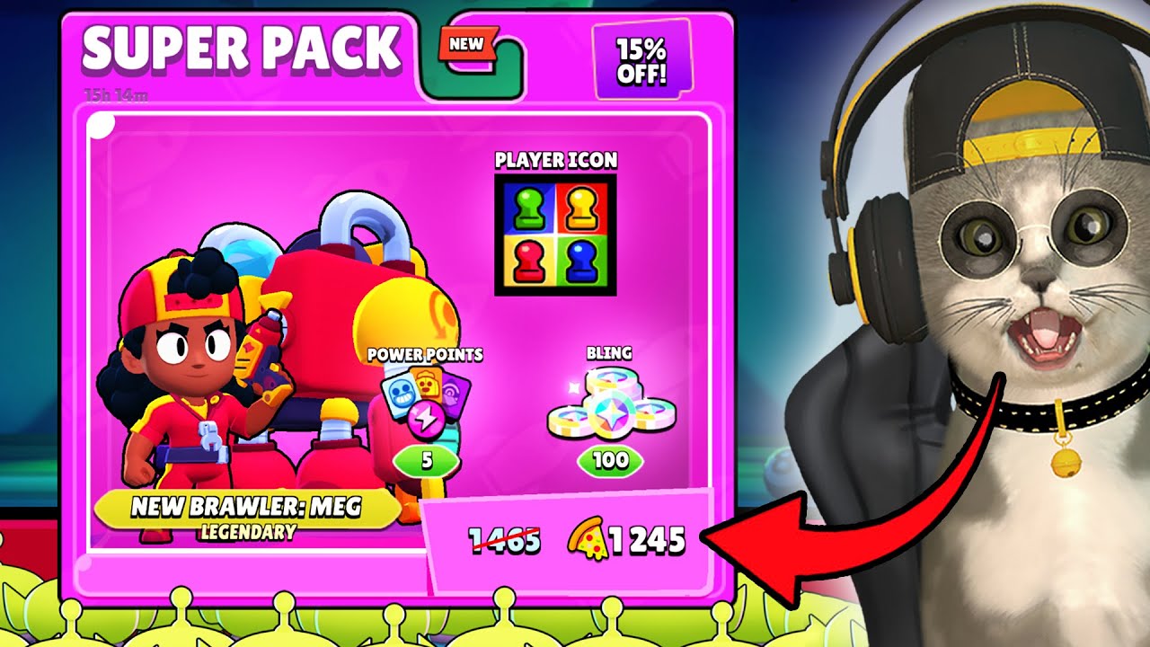 KUPIO SAM NAJVEĆEG *LEGENDARY* BRAWLERA I POTROŠIO SVE PIZZE!