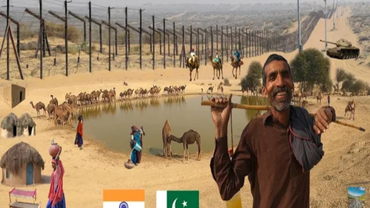 Daily Life Routine of desert people in cholistan desert India Pak border ll2023