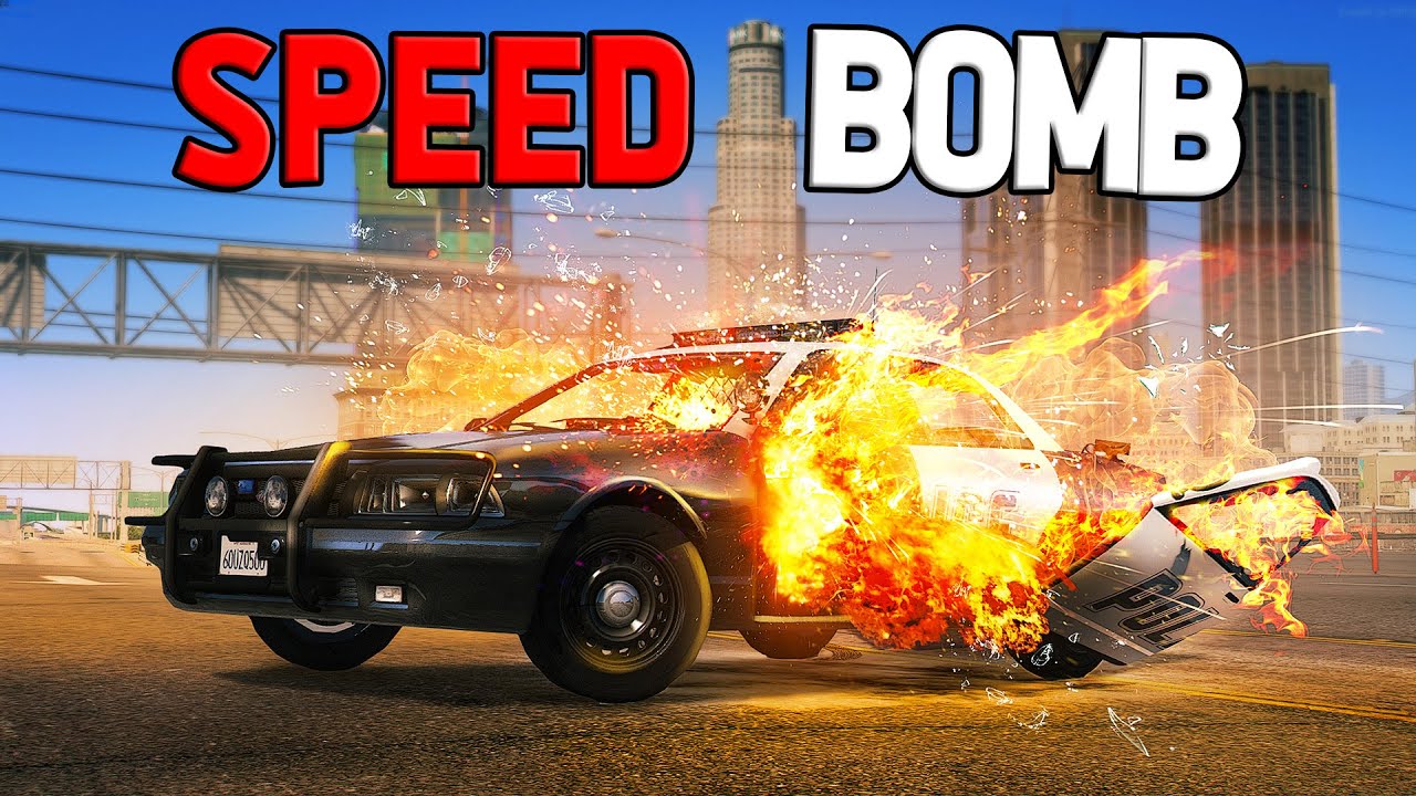 Trolling Players With Speed Bombs - GTA RP