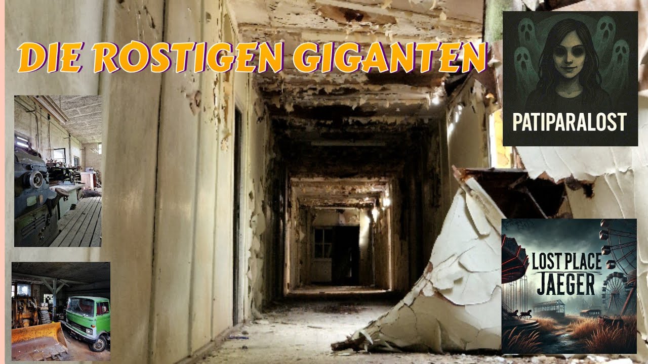 Die verwaiste Werkstatt der rostigen Giganten