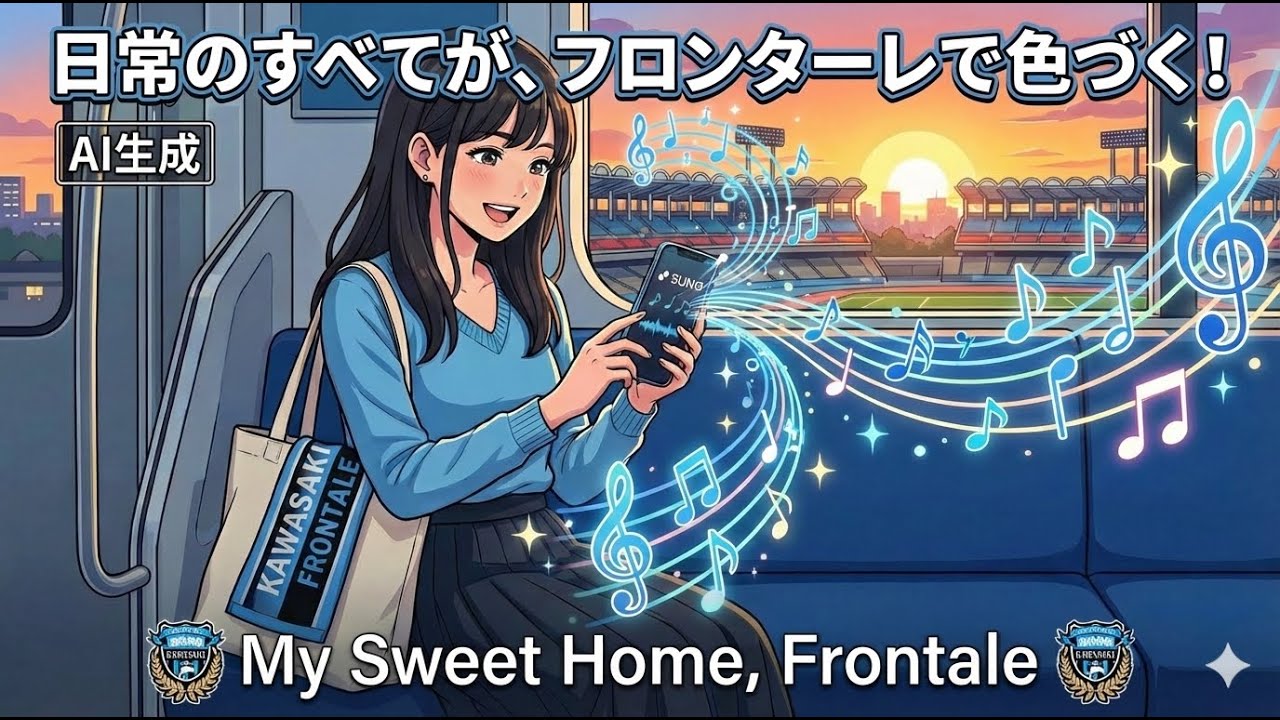 【Jリーグ開幕直前！】いよいよ始まる！川崎フロンターレサポーターの日常と熱狂⚽️💙「My Sweet Home, Frontale」