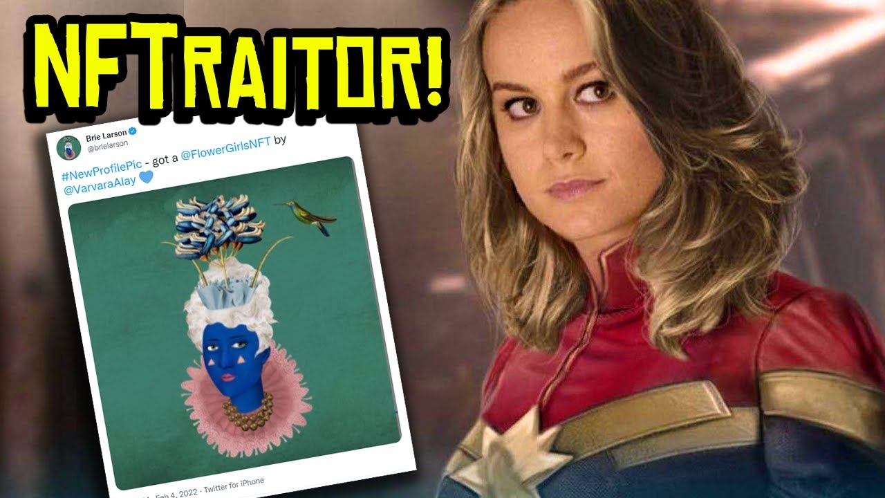 Brie Larson CANCELLED Over NFTs! Twitter Brie Stans are FURIOUS!