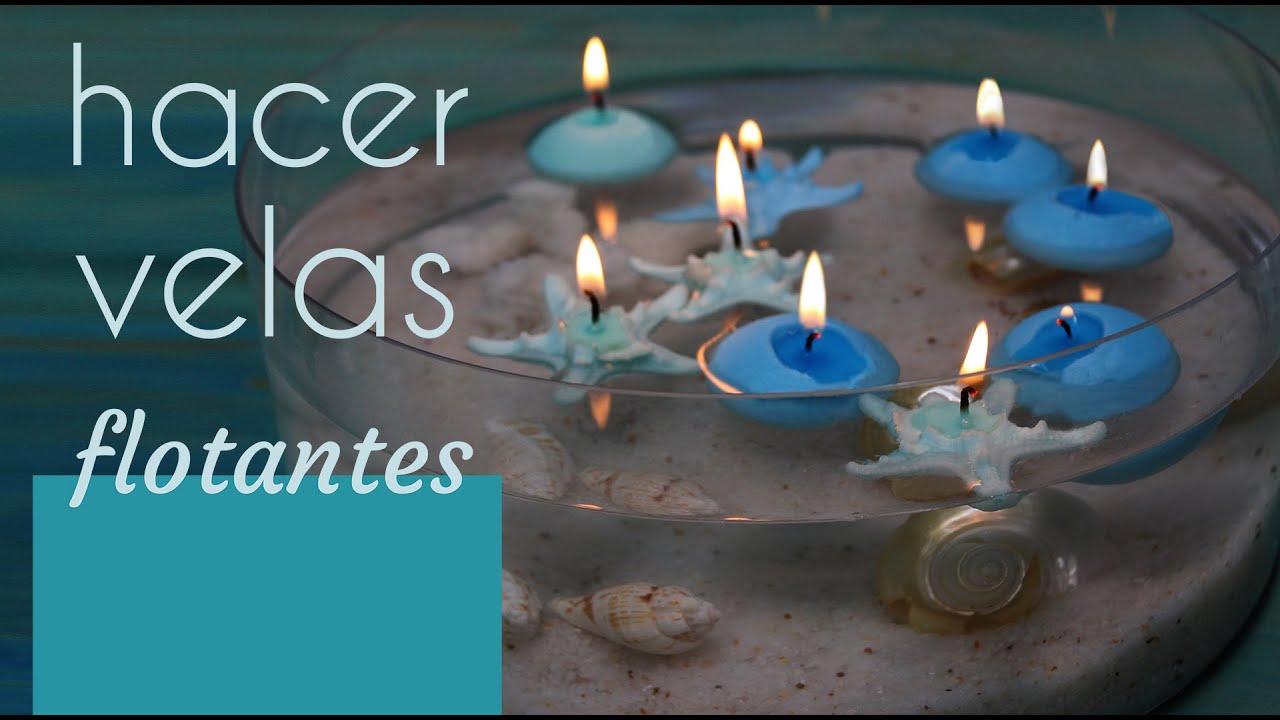 Cómo hacer velas flotantes: Idea para crear un centro de mesa original para decorar el salón de casa