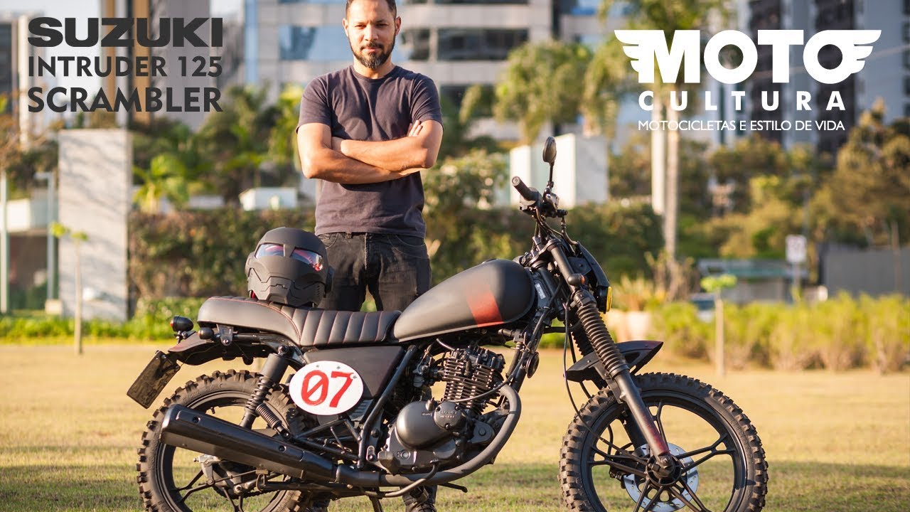 Suzuki Intruder Scrambler