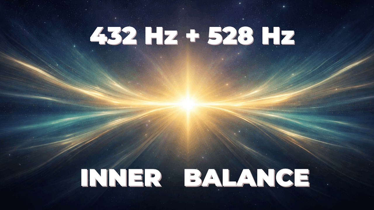 432 + 528 Hz Meditation | Inner Balance & Deep Calm