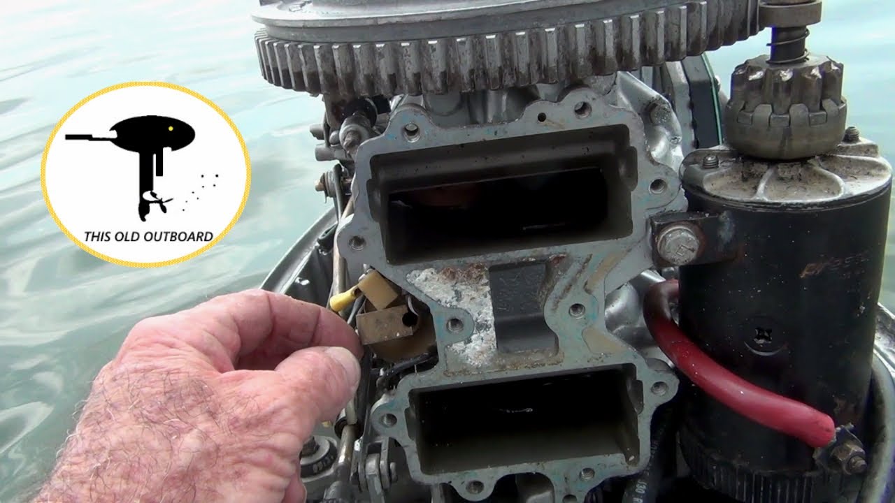 1979 Evinrude 55 Hp Reed Valves, Compression Test. Eliminated