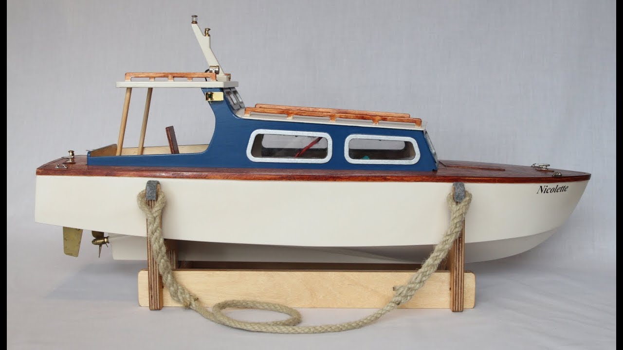 Kestral 25 Model Boat Kit Build Part 2