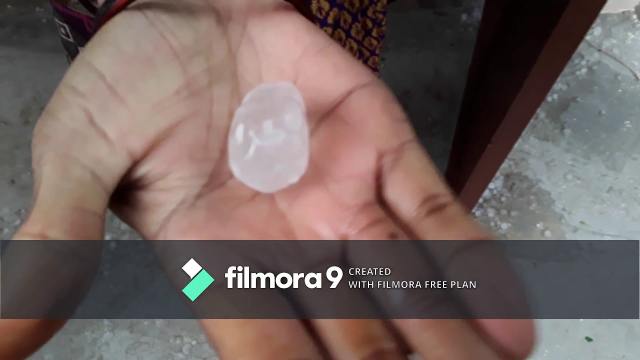 HEAVY RAINFALL IN DELHI  with SLEETS.............2019.......