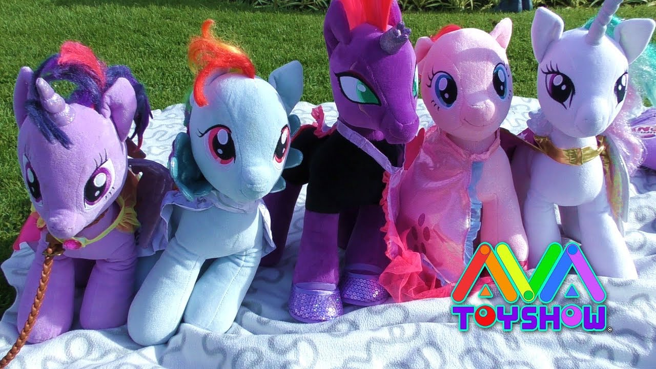 My Little Pony Build A Bear picnic and play