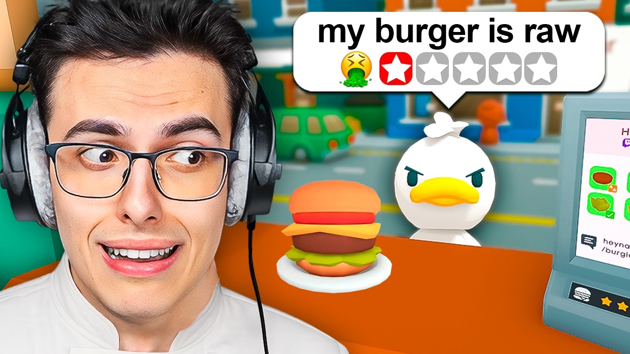 I Had To Make Burgers For My Chat
