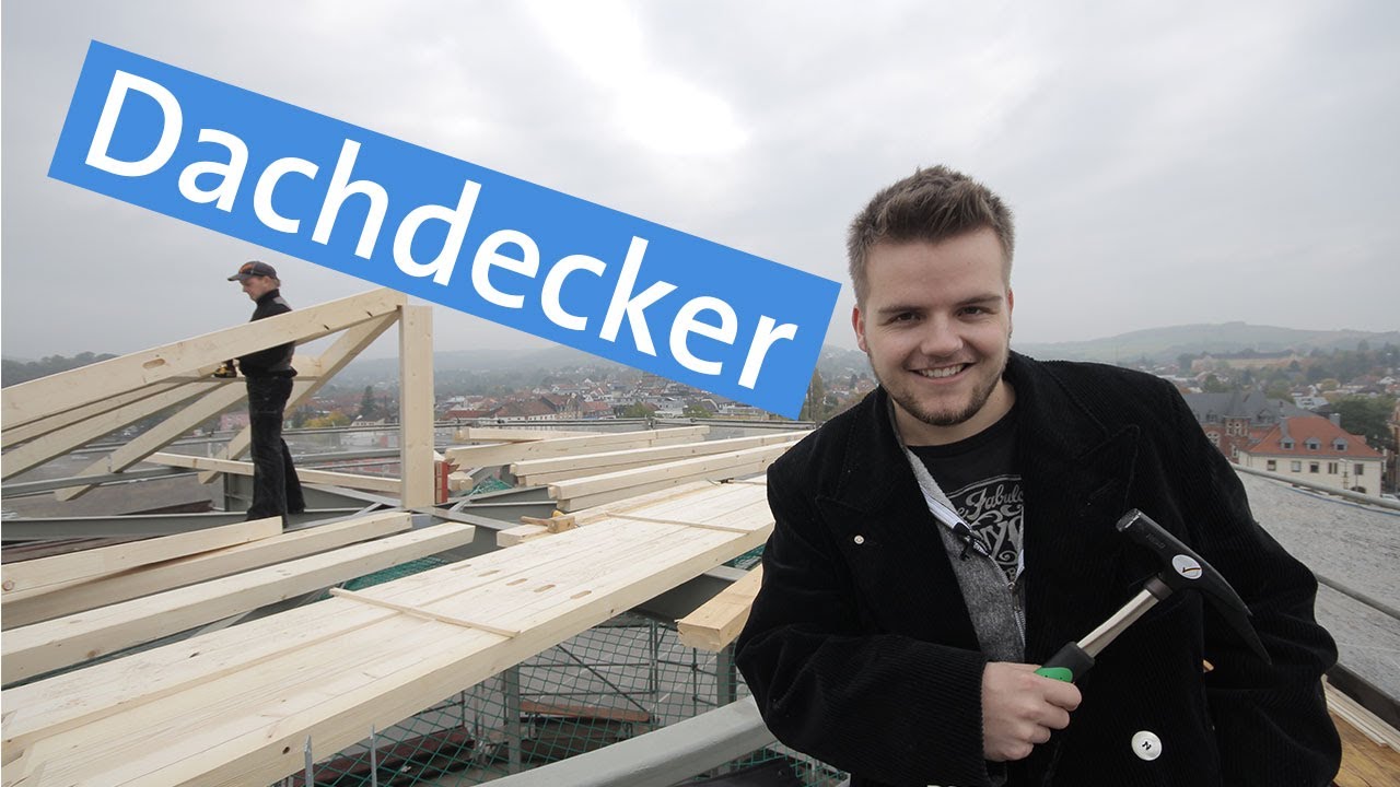Ausbildung zum Dachdecker und Zimmerer - Hoch hinaus!