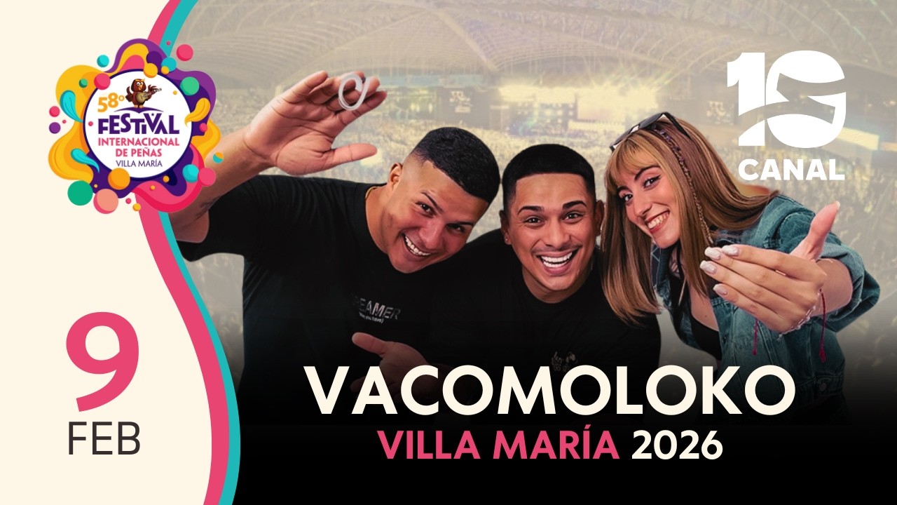 VACOMOLOKO en Villa María 2026 | Festival Internacional de Peñas