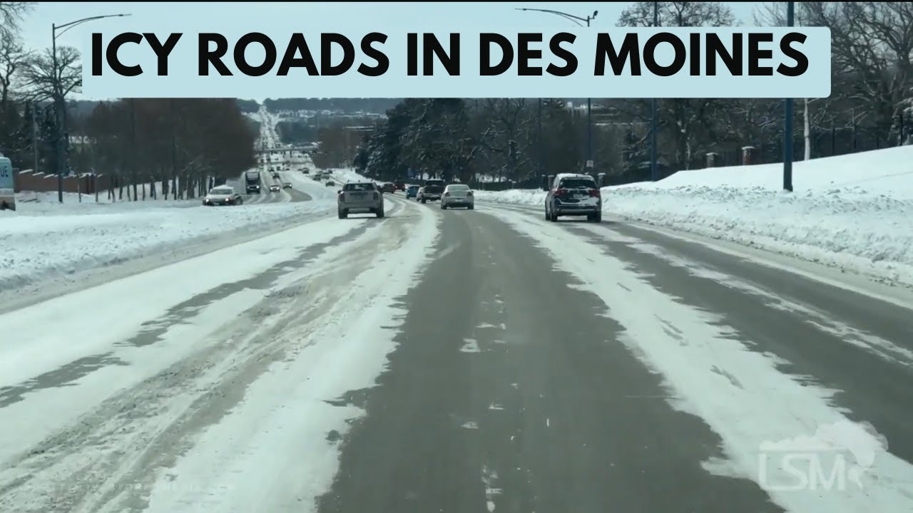 01-15-2024 Des Moines, IA - Icey Roadways and Crashes