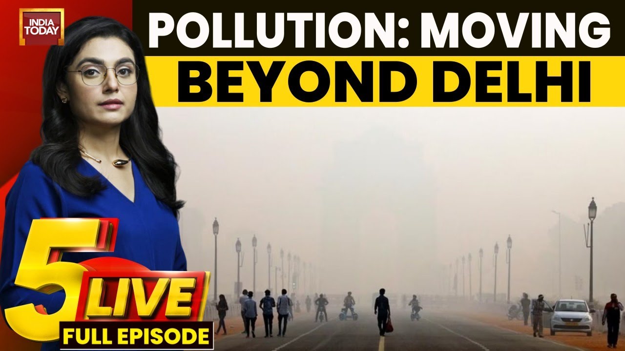 5LIVE Full Episode With Sonal | &ldquo;Kiran Bedi Questions PM on Pollution&rdquo;