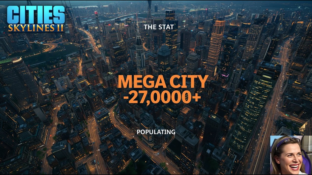 287,085 POPULATION MEGA CITY! | Can My City SURVIVE The Next Expansion? | Cities: Skylines 2 LIVE
