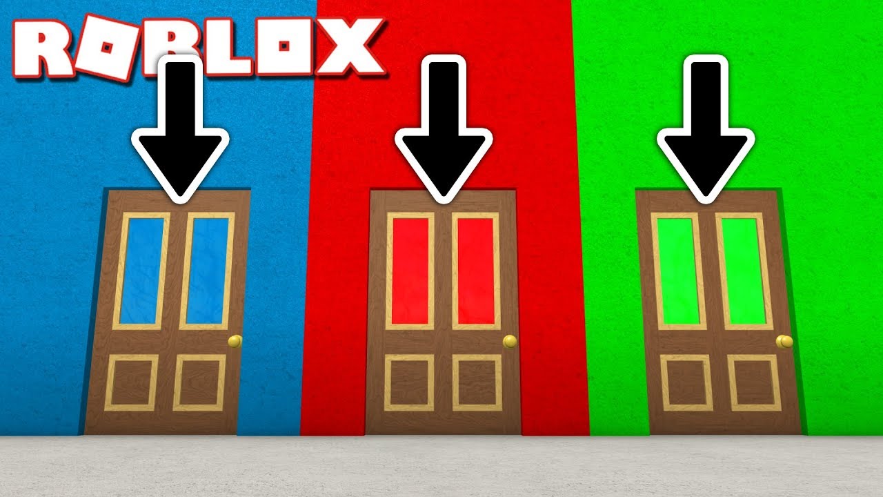 WHICH DOOR TO ESCAPE IN ROBLOX!