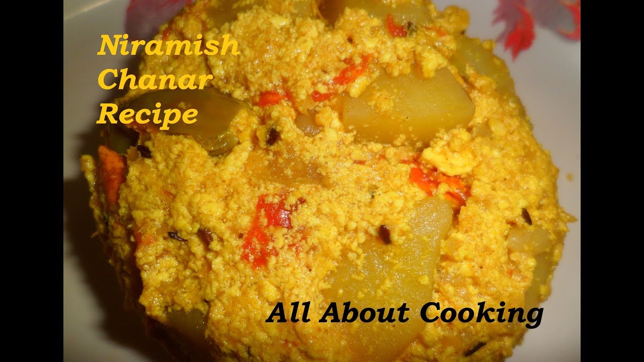 Niramish Chanar Recipe | Chana Aloor Torkari | Home Made Cottage Cheese Recipe |