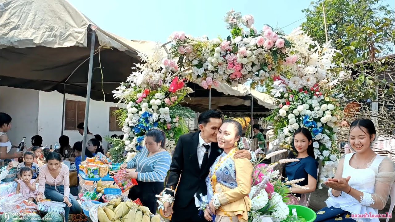 ไม่มีงานไหนสนุกเท่างานนี้แล้วชาวบ้านนาดีมักม่วนทุกคน #เขยนาดี #ฝากติดตามด้วยนะครับ 