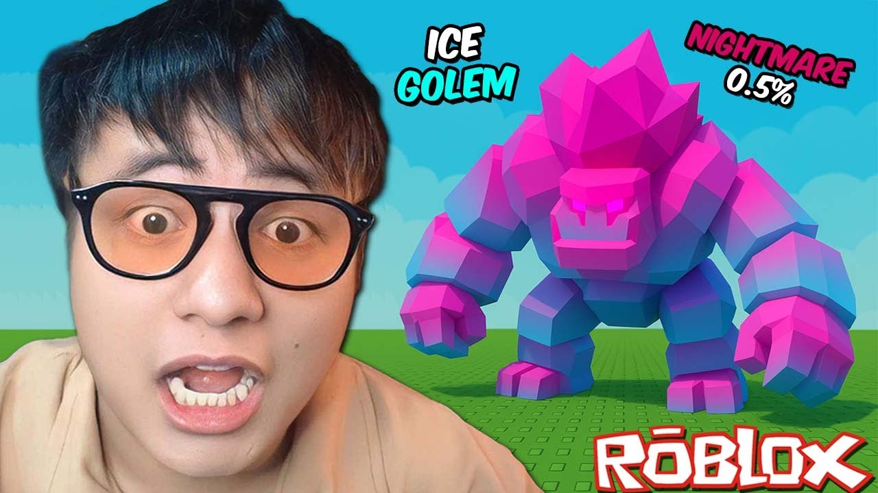 Grow a Garden - NIGHTMARE ICE GOLEM PRISMATIC 0.5% NAKUHA KO NA! (NEW UPDATE)