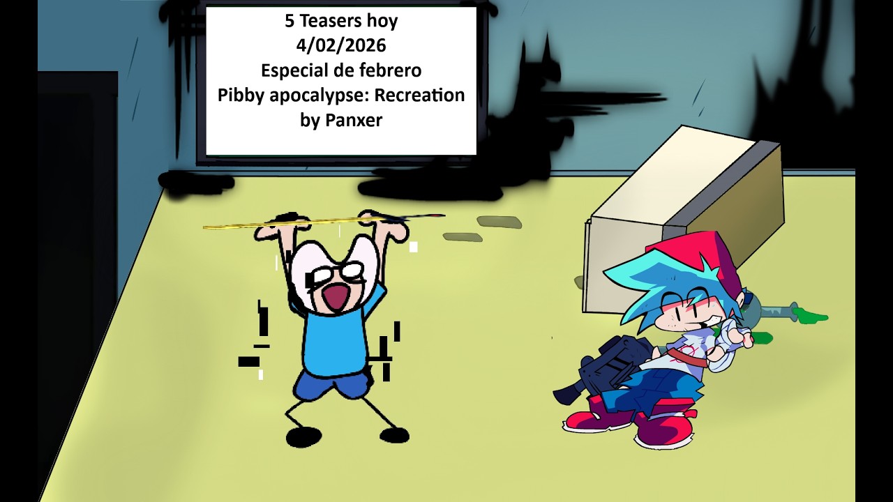 Pibby Apocalypse Recreation: teaser 3-5