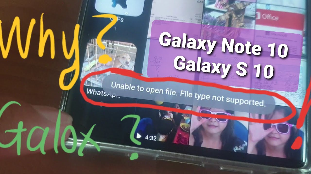 Unable to Create Movie on Samsung Galaxy Note 10 & S10 ? Here's The Solution, GALOX!