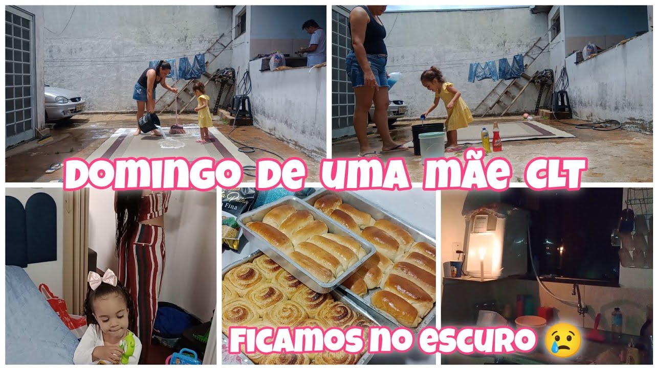 ROTINA DE UMA MÃE CLT - TEMOS QUE NOS VIRAR -  E PRA AJUDAR FICAMOS NO ESCURO 