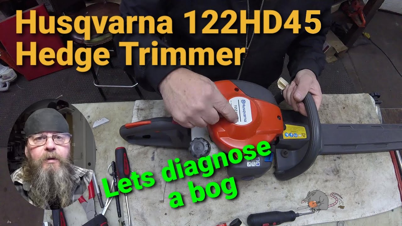 Husqvarna 122HD45 просто вязнет в трясине, а затем умирает