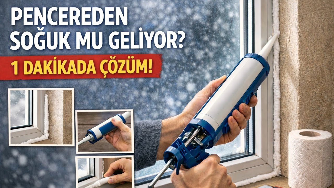 Pencereden Soğuk Geliyorsa Bunu Yap (Kısa Çözüm)