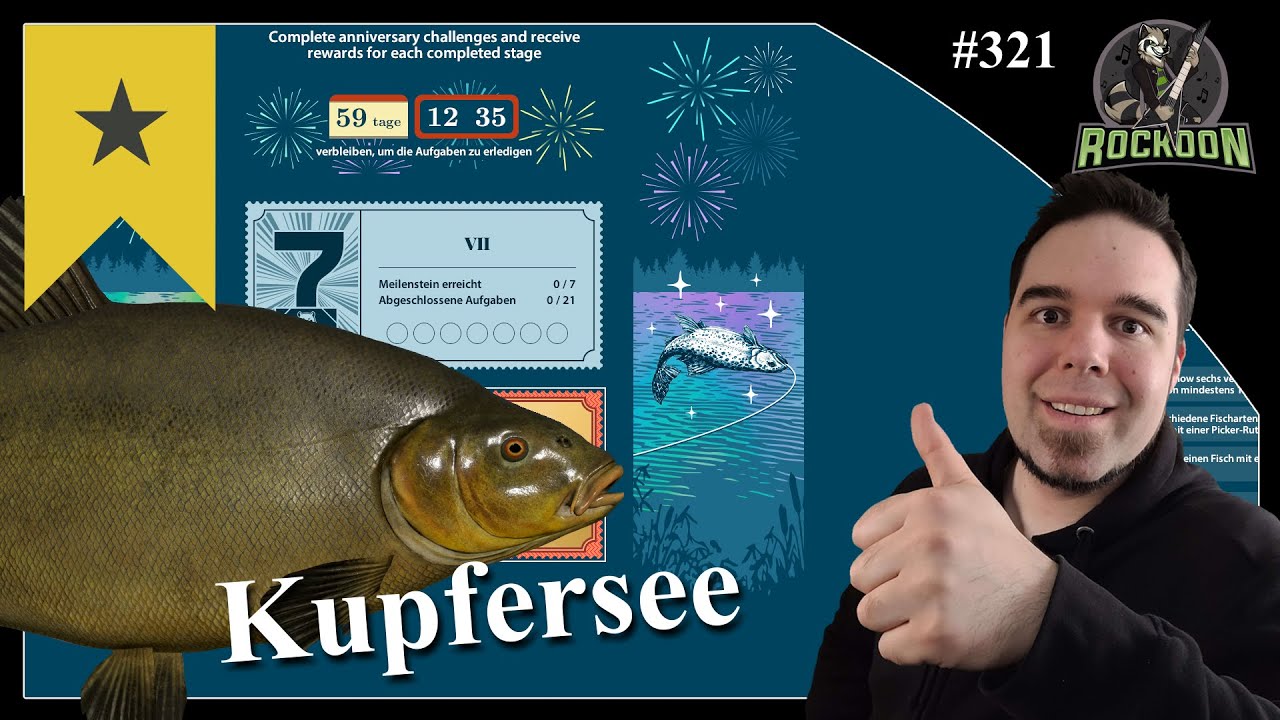 Erstes Mal 1000+ Silber/ Std. am Kupfersee & Herausforderungen | Russian Fishing 4 | #koontainment