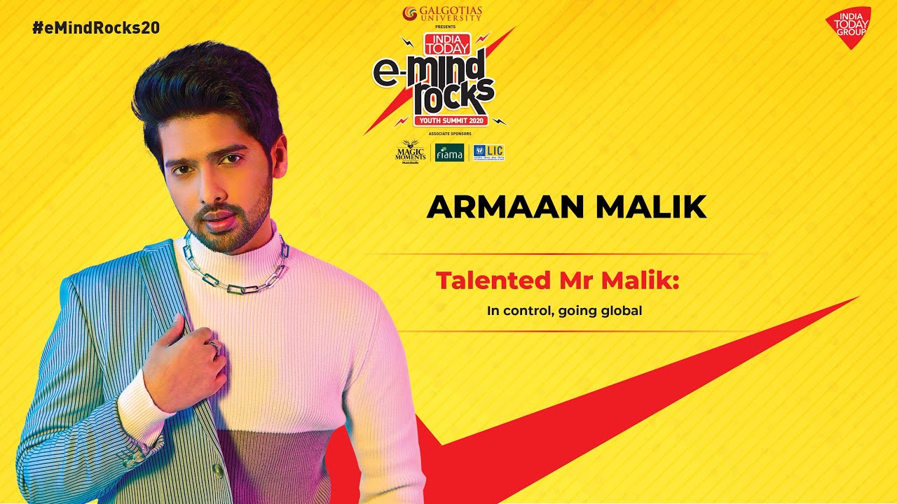e Mind Rocks 2020 | Armaan Malik Exclusive On His Music Journey, Love For Pop Music, Music Mafia