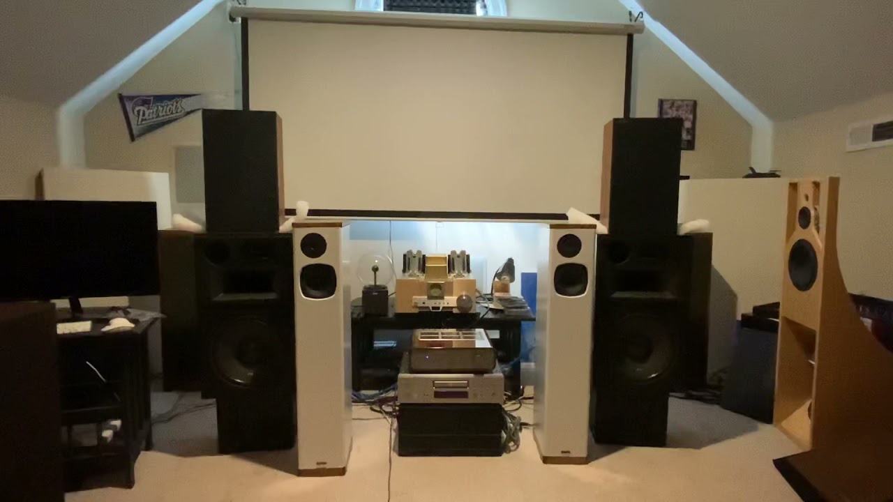 Snell K II listening after refurb.
