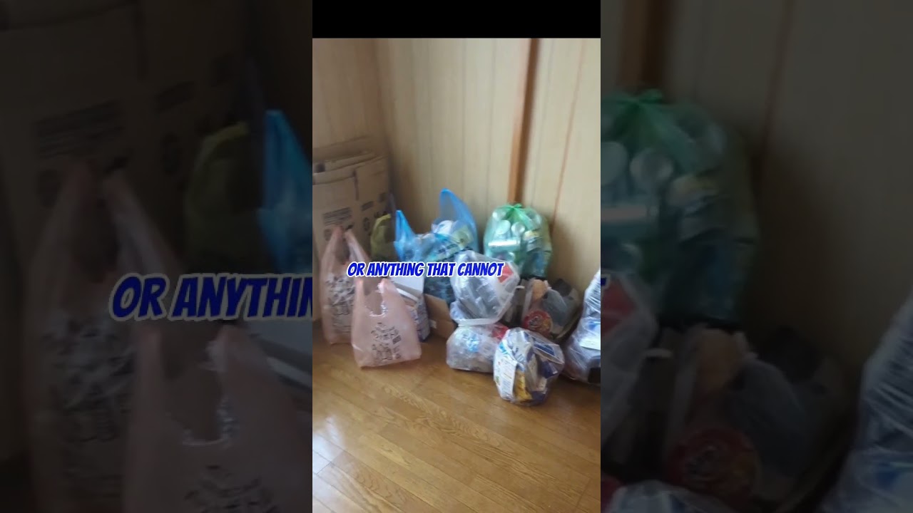 How to sort garbage in Japan? #japan #japanlife #teacher #ofw #ofw #jetprogramme #hokkaido