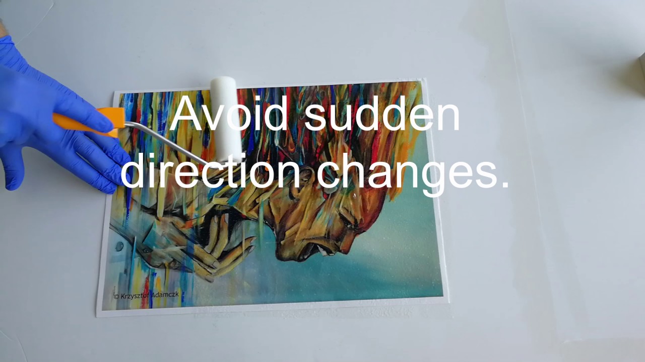 Solution Varnish - protect the surface of canvas inkjet prints.