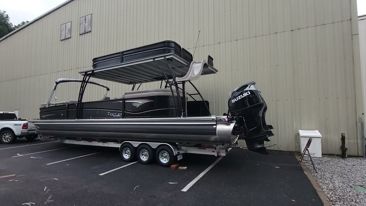 Largest Pontoon Made for 2023.  37 foot Boundary Waters Revolution.
