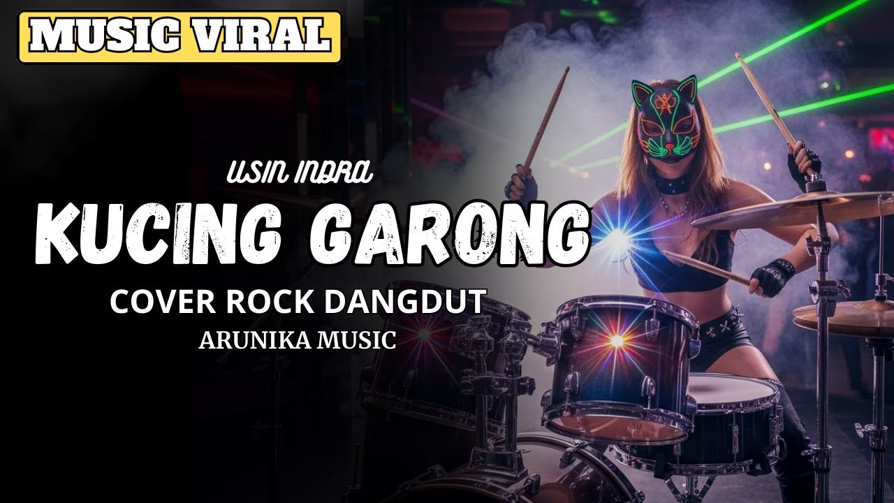 KUCING GARONG - Rockdut Version l Female Rock Vocal Cover ( Arunika Music )