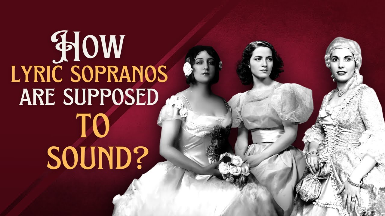How lyric sopranos are supposed to sound?🎶