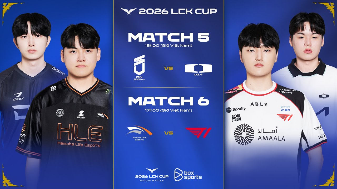 Bình Luận Tiếng Việt: DNS vs DK | HLE vs T1 | LCK CUP 2026
