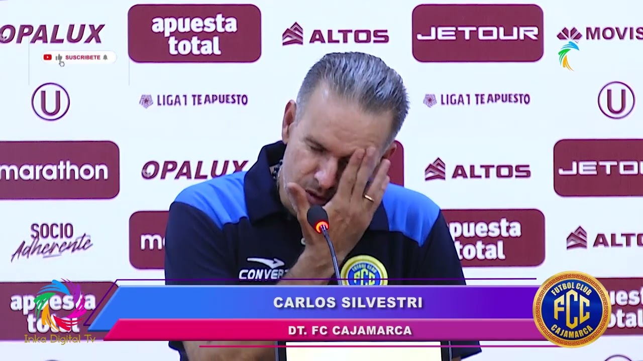 Conferencia de prensa de FC Cajamarca tras perder con Universitario 0 - 1 Torneo Apertura 1/03/2026