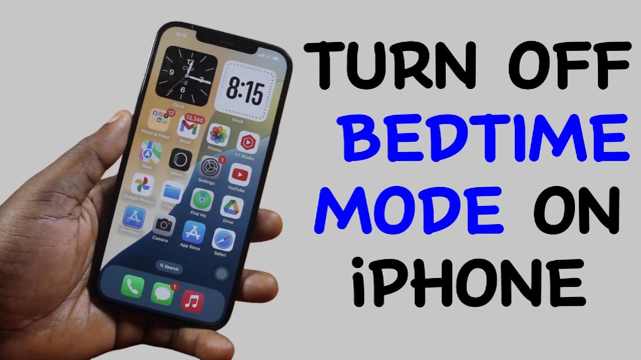 How to Turn Off BedTime Mode on iPhone