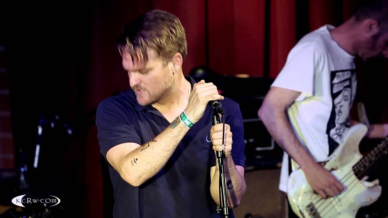 Cold War Kids performing 