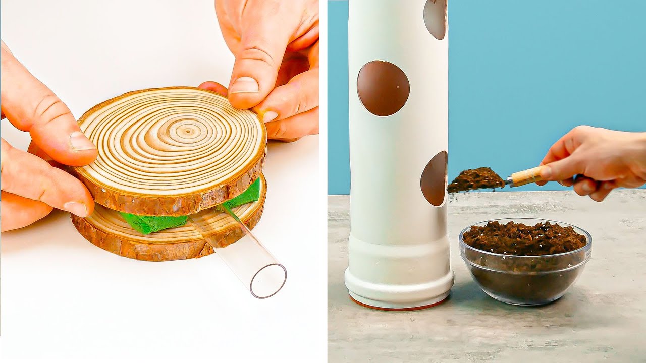 Cómo hacer la más hermosa DECORACIÓN DE PRIMAVERA 🌷12 originales MANUALIDADES CON PLANTAS para casa