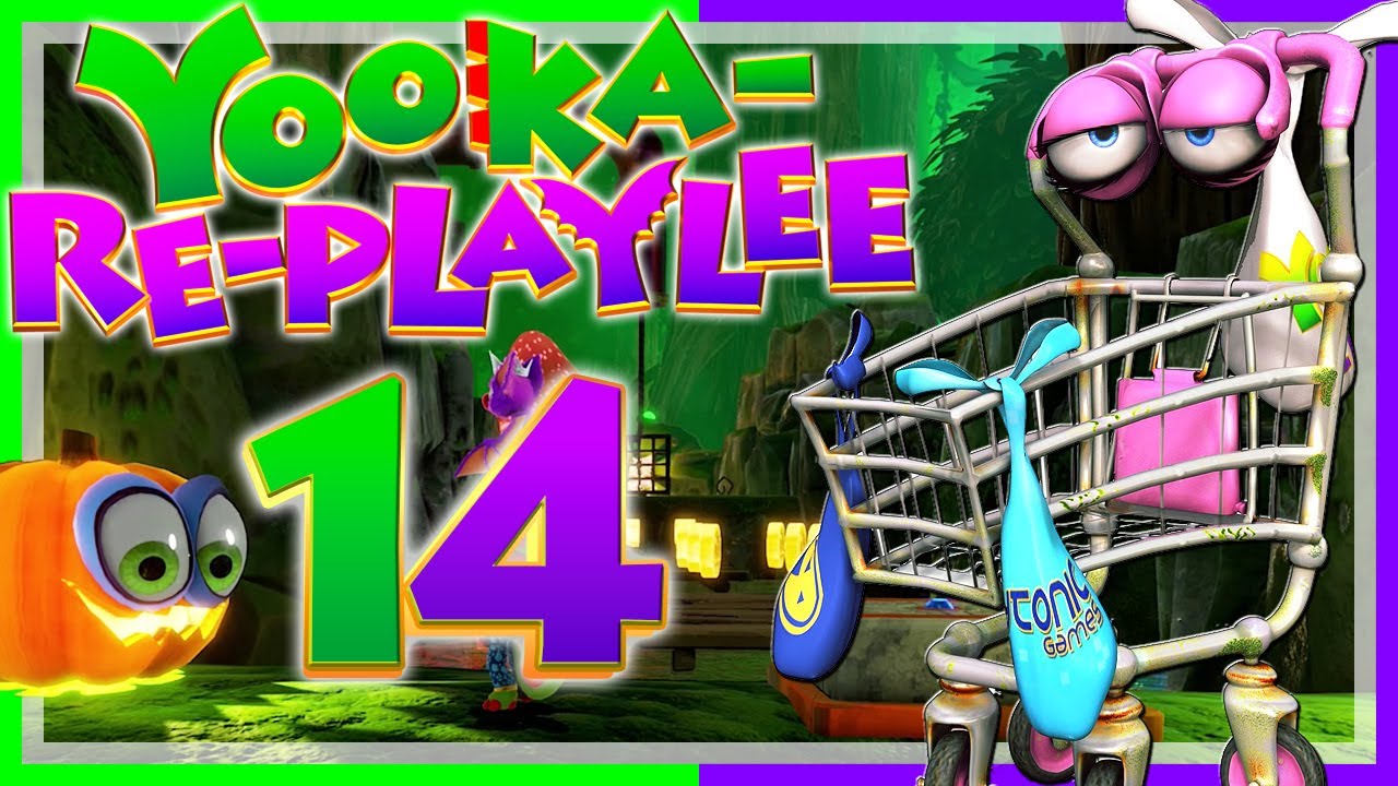 YOOKA-REPLAYLEE # 14 🦎🦇 Welt 3: Trauerlabyrinth-Sumpf!