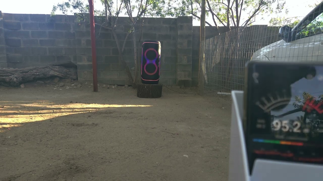 JBL Partybox 720 Outdoor Loudness test / Insane bass Response