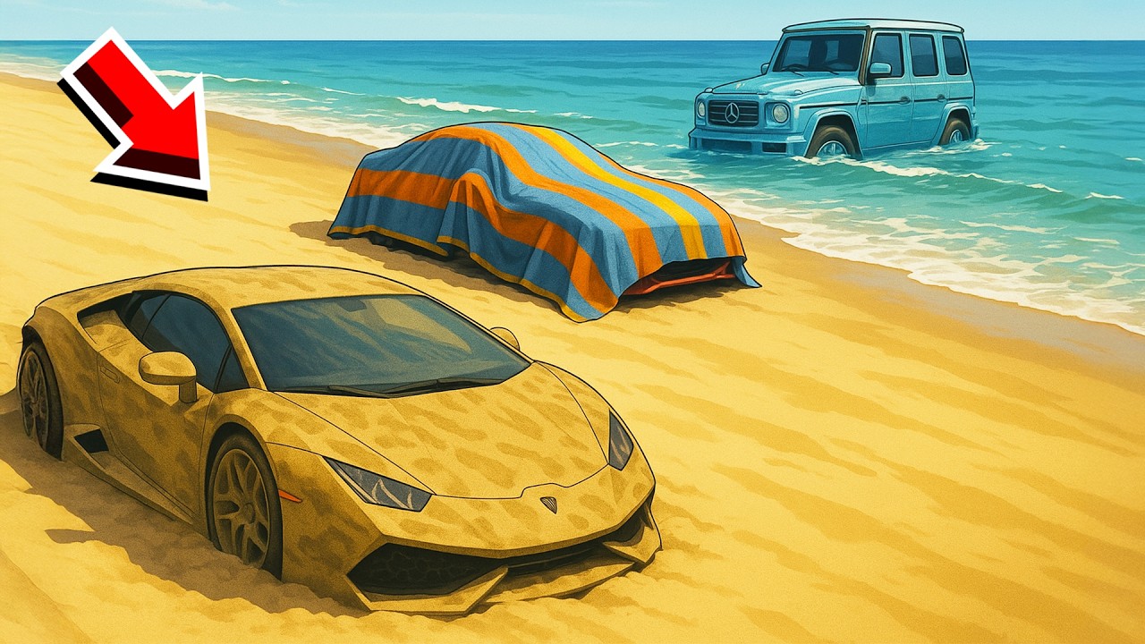 HIDE AND SEEK CU MASINI IN ORDINEA CULORILOR IN GTA!