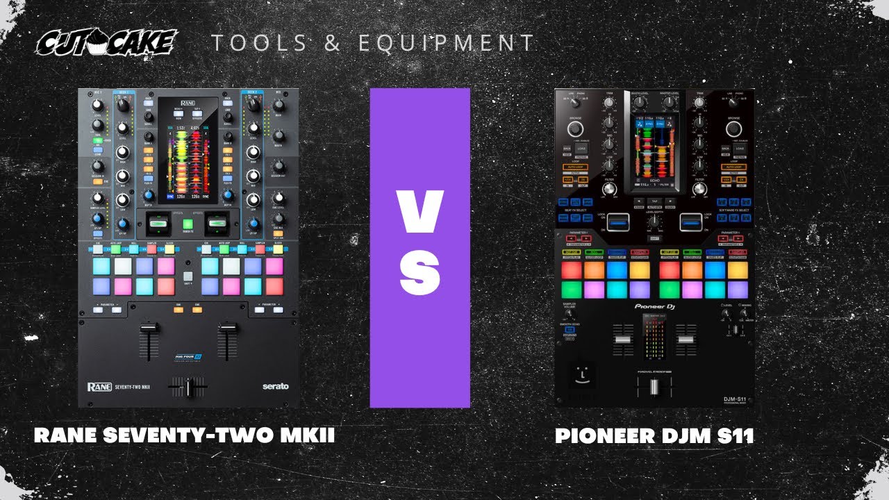 RANE 72 MKII vs Pioneer DJM S11 - Review - Vergleich (🇩🇪 deutsch) - DJ CUT CAKE