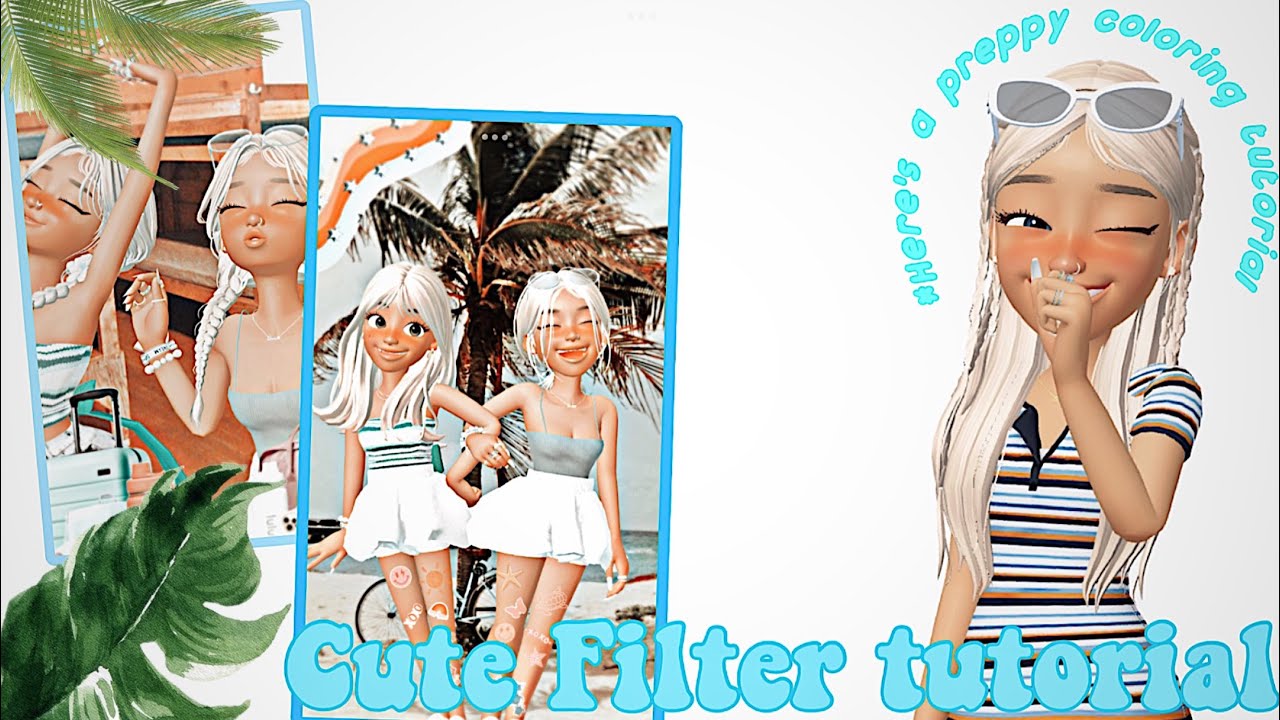 Aesthetic/Preppy Filter Tutorial🤍⚡️Zepto Coloring tutorial
