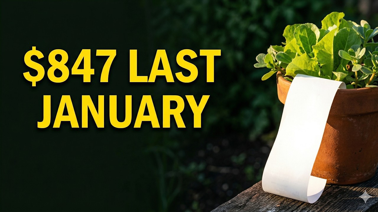 I Grew 5 Plants. My Grocery Bill Dropped $2,200