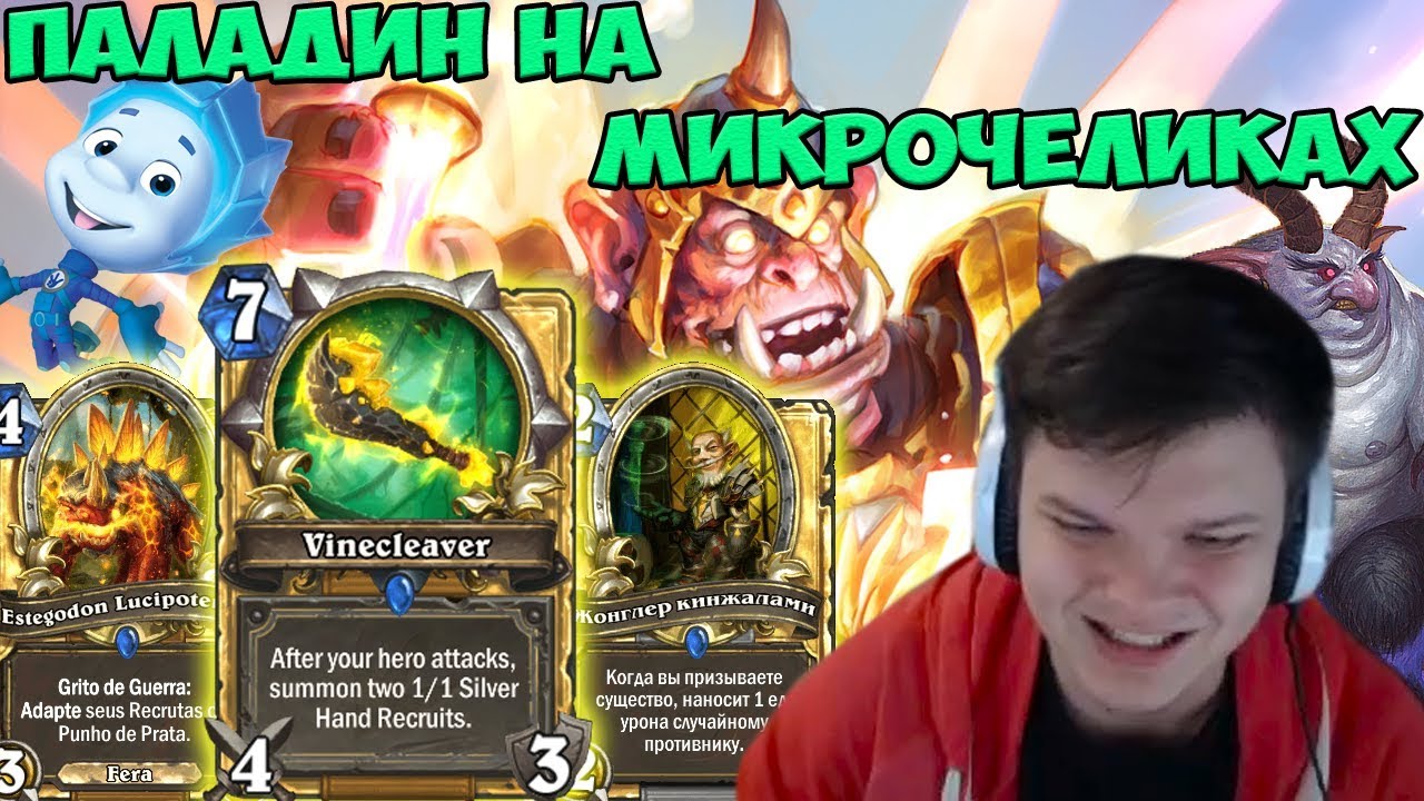 SilverName. Паладин на микрочеликах. Лучшая дека.